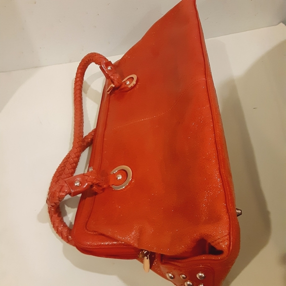 THE ITALIAN COLLECTION LA GIOE DI TOSCANA BY SHARON GIOE LEATHER HANDBAG - Picture 5 of 16